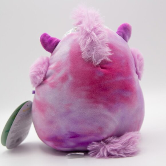 8" RARE Winking Lola The Unicorn Silver Rare Tag Squishmallows Plush Toy BNWT - Picture 7 of 7